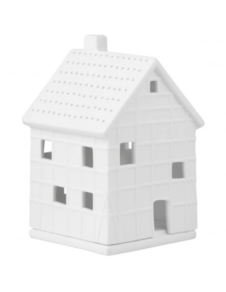 Photophore maison "colombage"